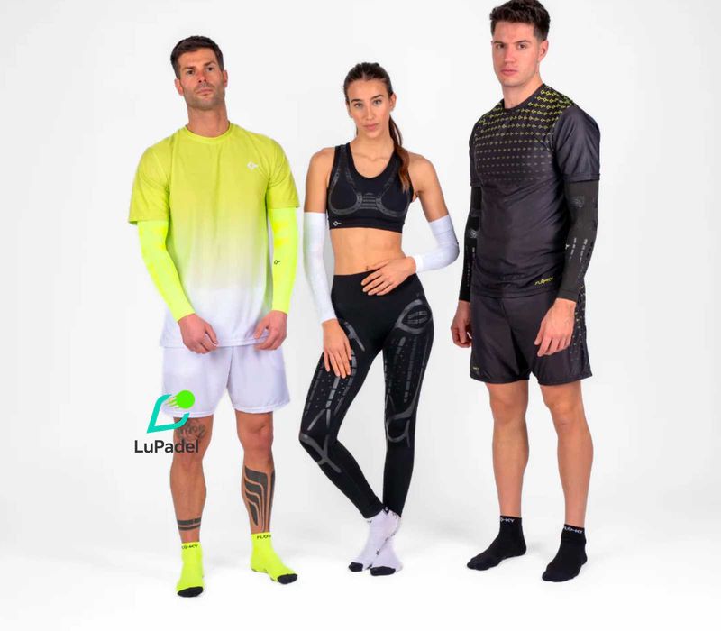 Біомеханічні шкарпетки Floky GRF Short для паделю, тенісу та фітнесу