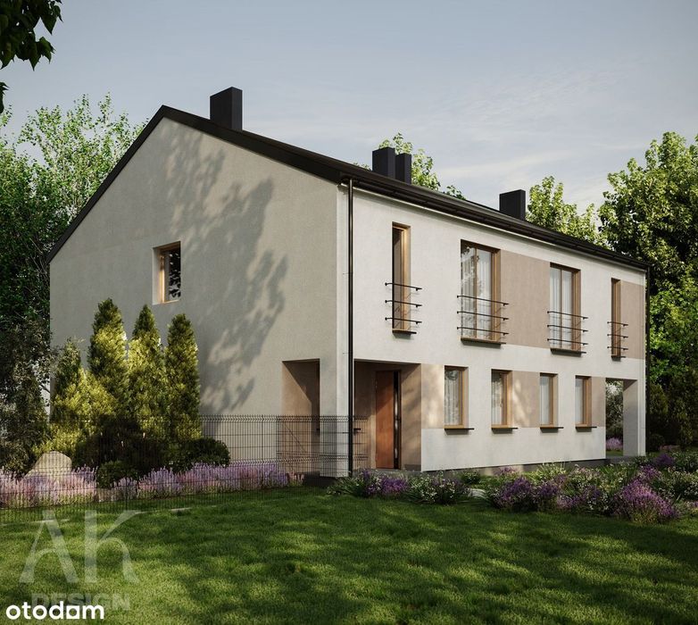 Niepruszewo - Dom dwulokalowy 110m² - Stan deweloperski