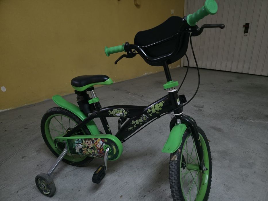 Bicicleta criança ben 10