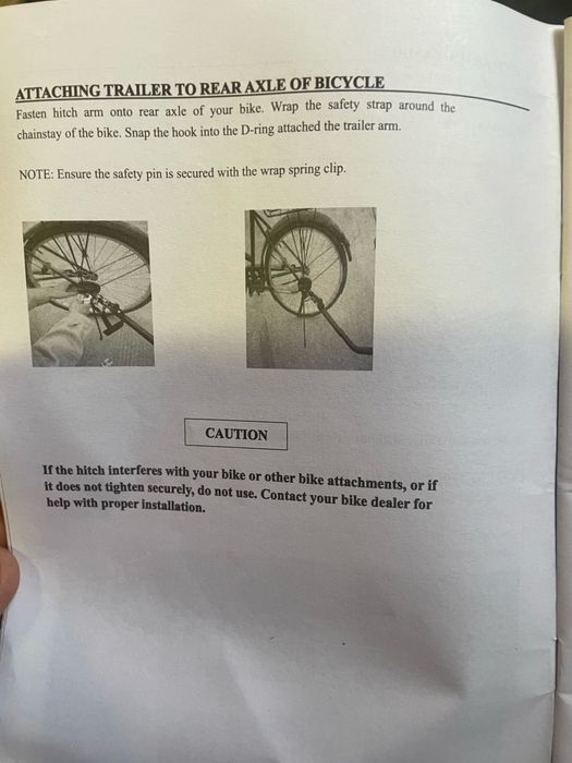 Atrelado Biciclete Crianças/Cães/ Multifunções