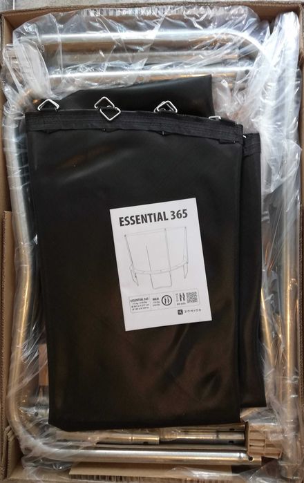 Trampolina Decathlon Domyos Esential 365 cm! Wewnętrzna siatka!
