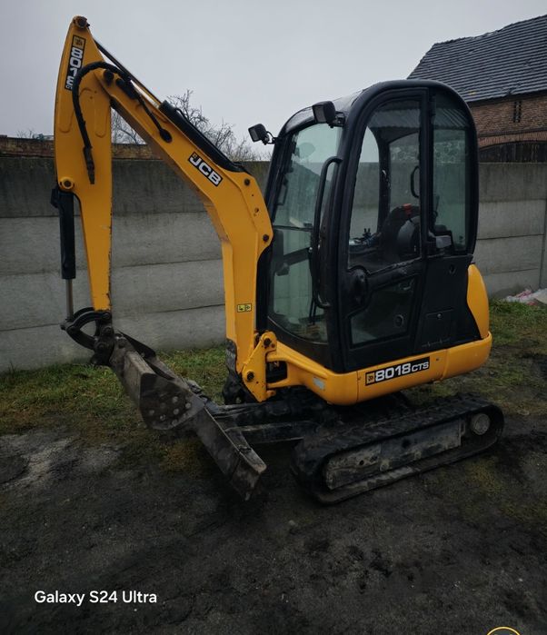 Wynajem minikoparki JCB uslugi