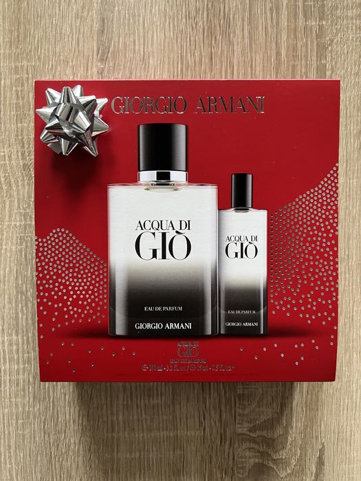 Acqua di Gio Giorgio Armani zestaw prezentowy + kosmetyczka