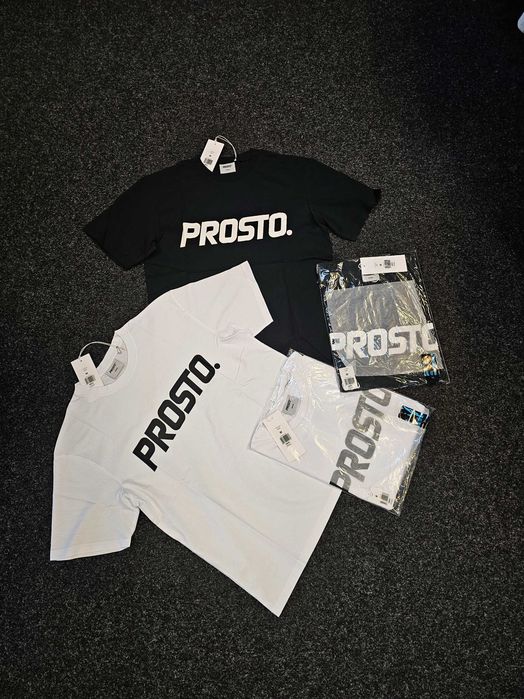 Koszulki DuoPack Prosto BIGLOG 2026 Rozmiar M Regular Nowe w folii - 100%Cotton