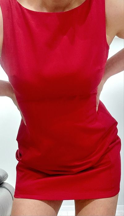 Attentif.  Nowa sukienka z fiszbinami z boku. Roz. S/M  vintage  36/38