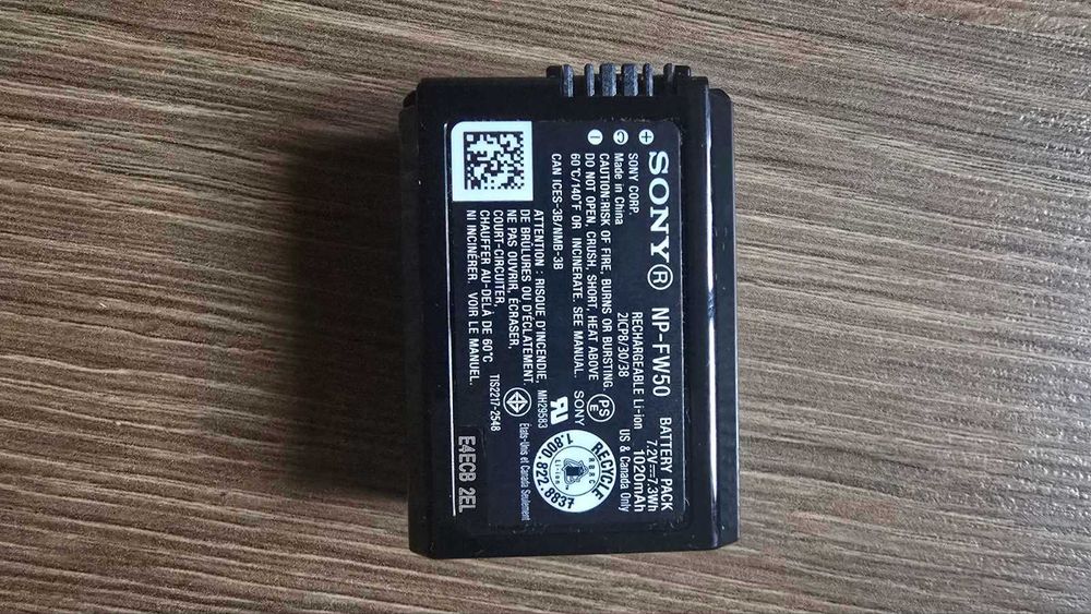 Акумулятор Sony NP-FW50 оригінал