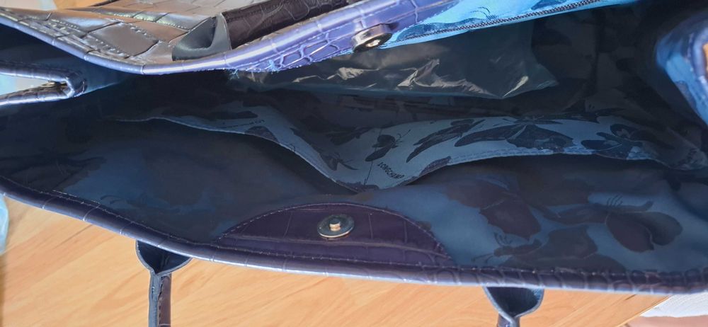 Torba Lonchamp Roseau dark blue