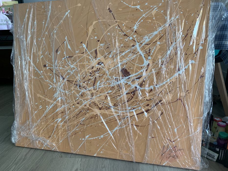 Quado pintado a óleo