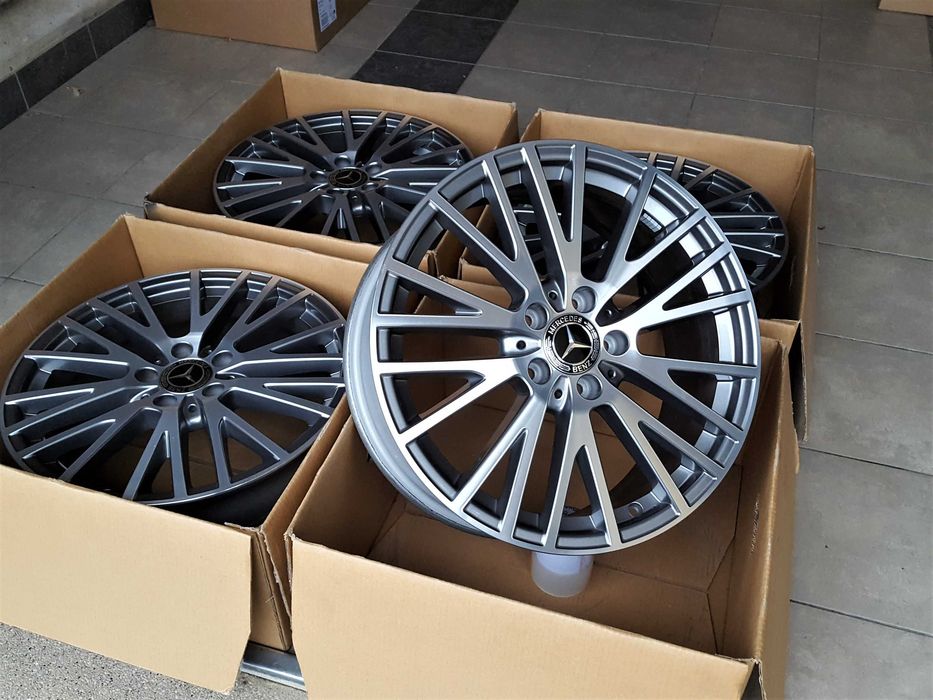 Alufelgi 18 Mercedes A B C CLA GLA GLB ML V Vito Viano Grafitowe z polerowanym frontem ! 5x112 258#