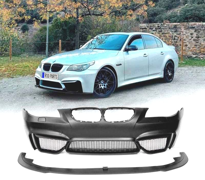 PARA-CHOQUES DIANTEIRO BMW E60 E61 LOOK M4 SRA + LIP FRONTAL