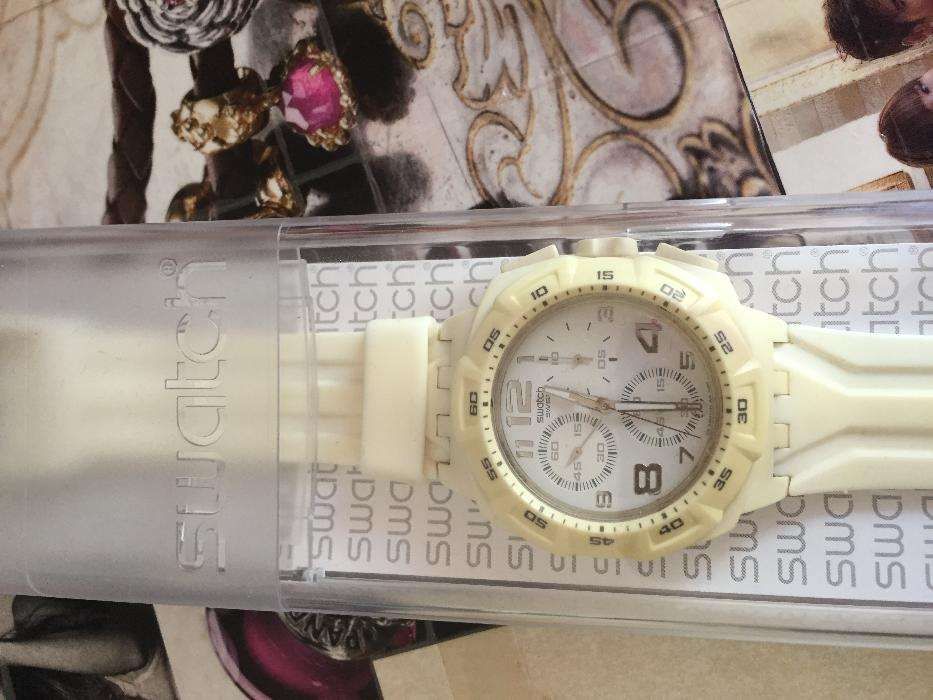 Relógio Branco Swatch