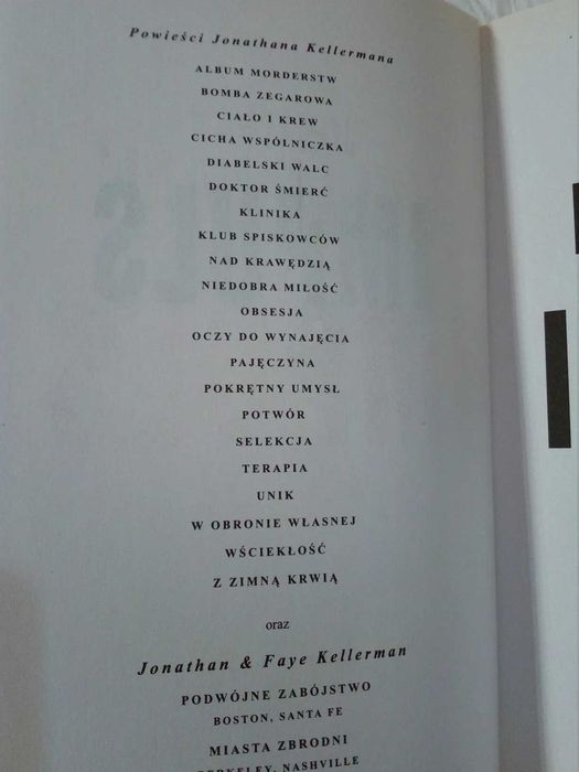 Impuls, Jonathan Kellerman