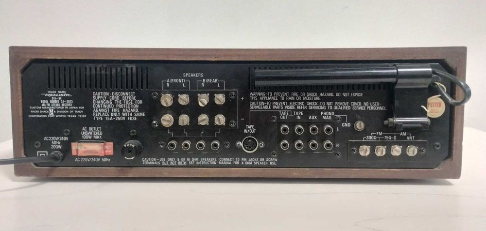 Стерео ресивер  Realistic STA-64.