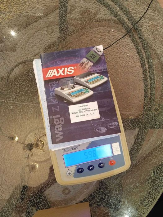 Електронні ваги AXIS з документами