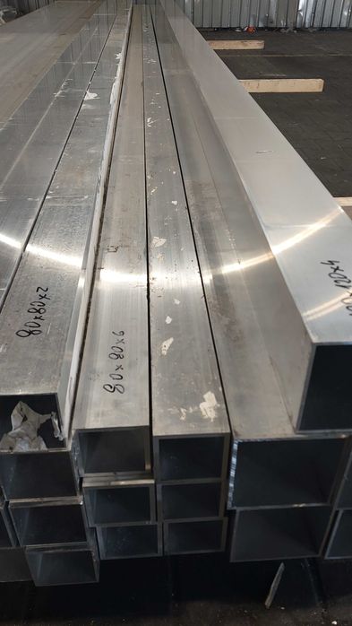 Profil aluminiowy, aluminium 80x80x6,0mm gat.6060, Bytom