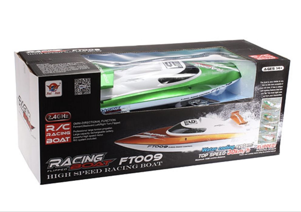 Катер на радіокеруванні FeiLun FT009 High Speed Boat (зелений)