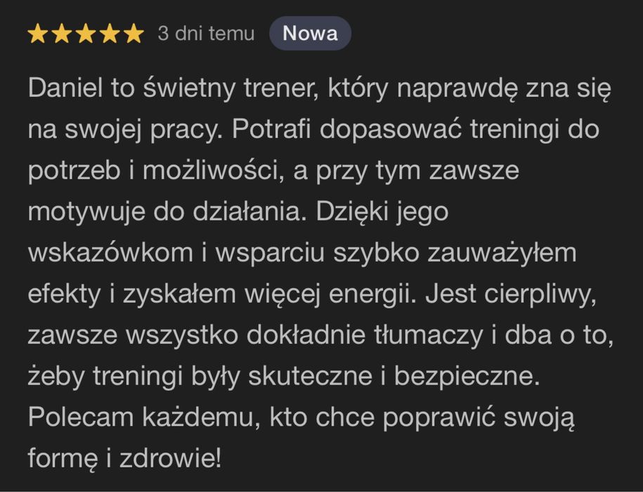 Trener Personalny Poznań -50% Na Pierwszy Trening!