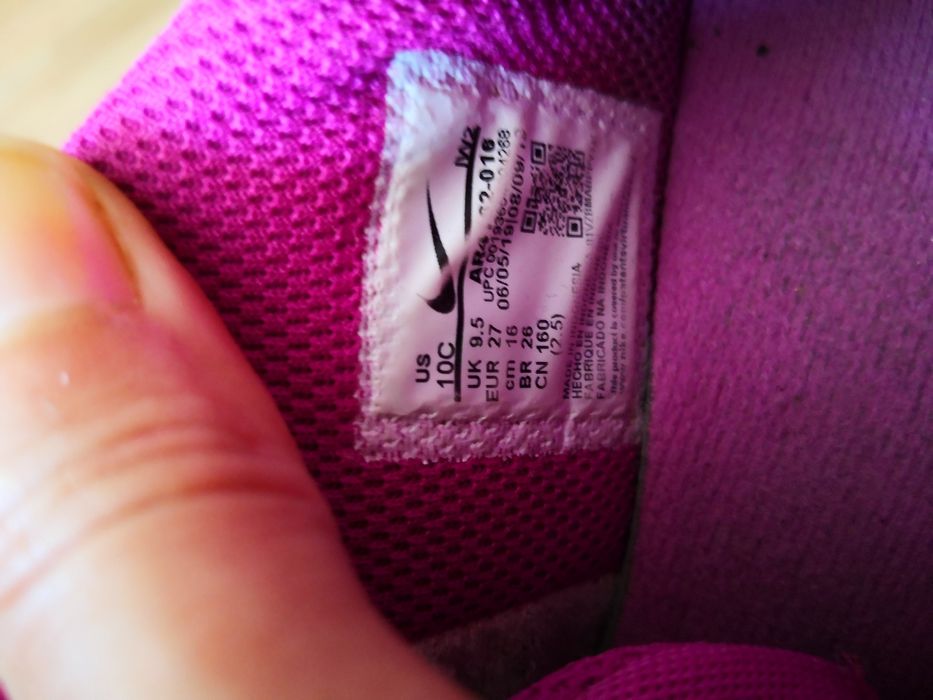 Buty dla dziewczynki roz 27-17.5cn
