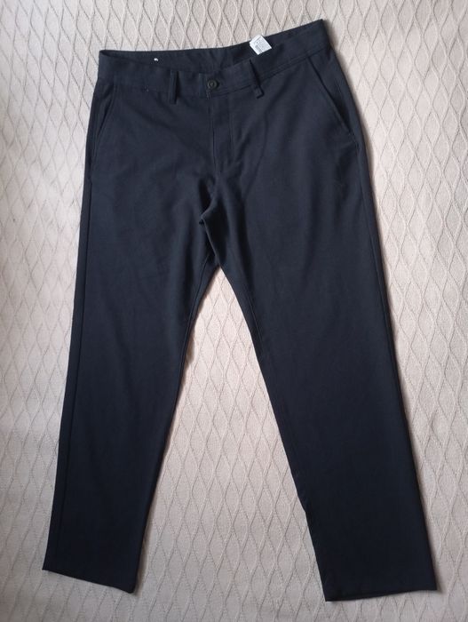 MASSIMO DUTTI Zara L-XL zestaw chinosy i sweter MERINO WOOL