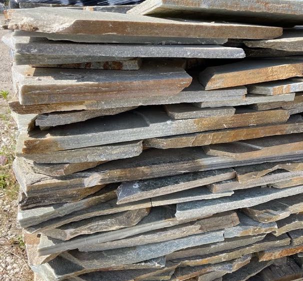 ŁUPEK NATURALNY ELEWACYJNY Okładzina Dzikówka Taras Ogród Akwarium