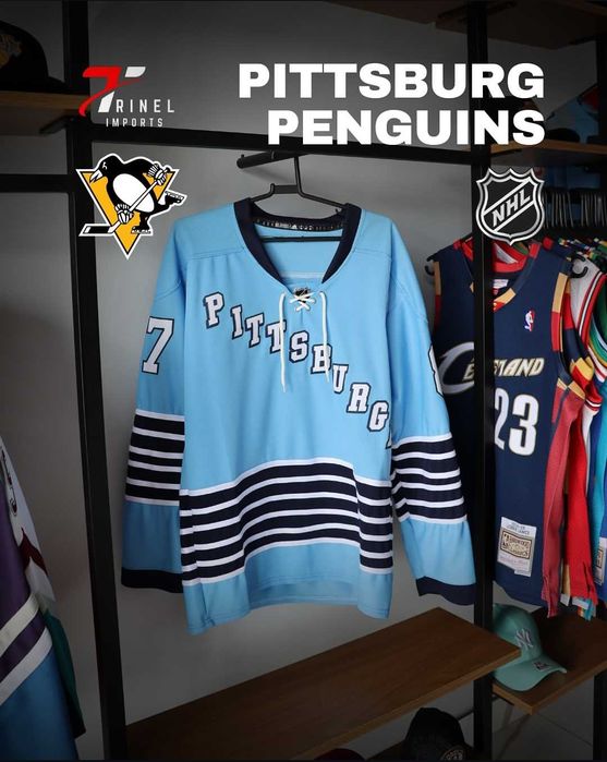 Camisolas NHL San Jose Sharks, Pittsburgh Penguins, Boston Bruins