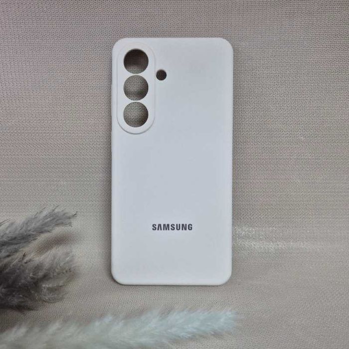 Топ! Samsung S26 Протиударний преміум софт тач чехол чохол з логотипом