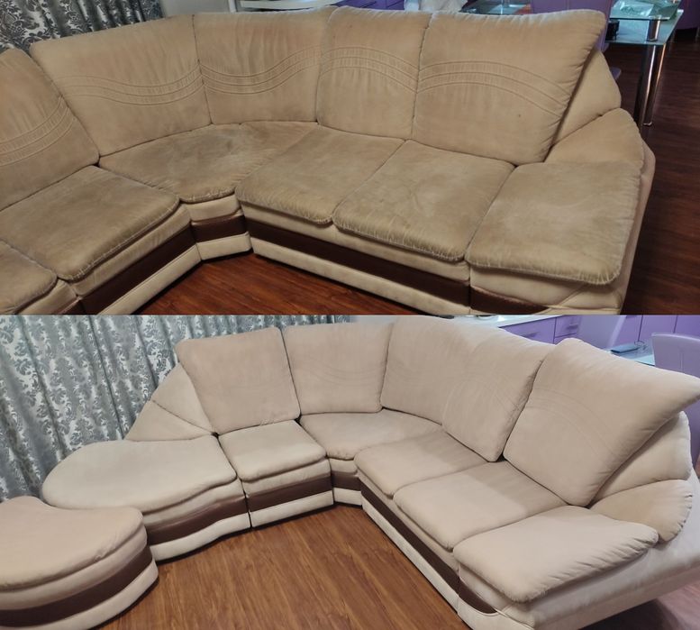 Химчистка мягкой мебели и ковров. Услуги клининга. Хімчистка меблів.