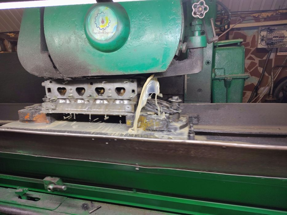 Гбц, Шліфування ГБЦ,  Плоска Шліфовка шліфування блоку клапанів