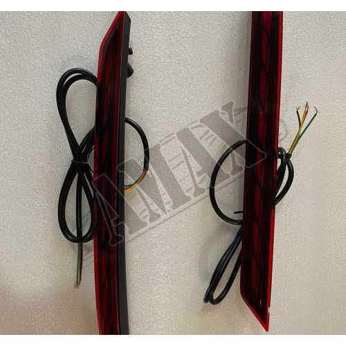 Габариты в задний бампер, катафоты (LED - диодные), Тойота Ленд Крузер