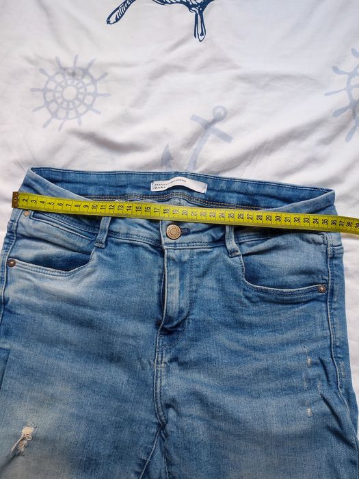 Spodnie jeansowe jeansy Zara