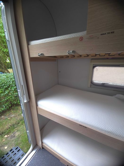 Wynajem nowej przyczepy ADRIA AVIVA 360 DK (5 osób) 900 DMC
