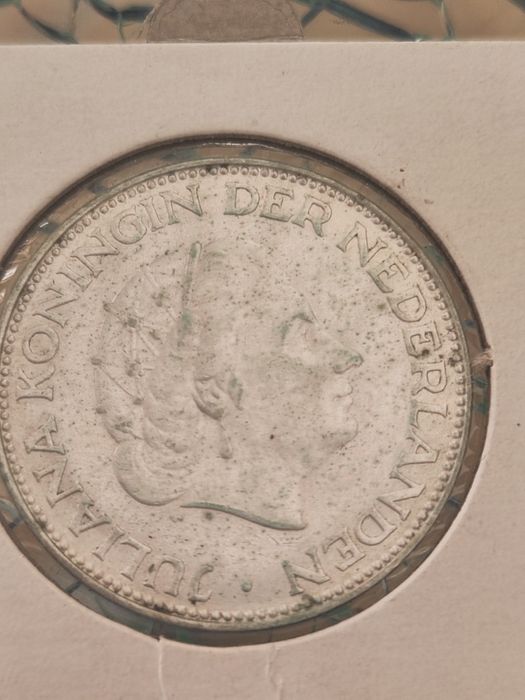 Moeda de   2½ gulden  Prata, Silver, Argent