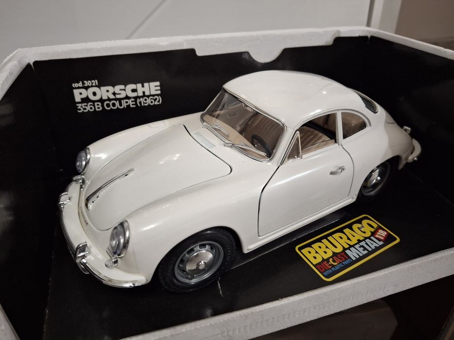 Samochód Kolekcjonerski Porsche 356B Coupe 1961 Bburago 1:18
