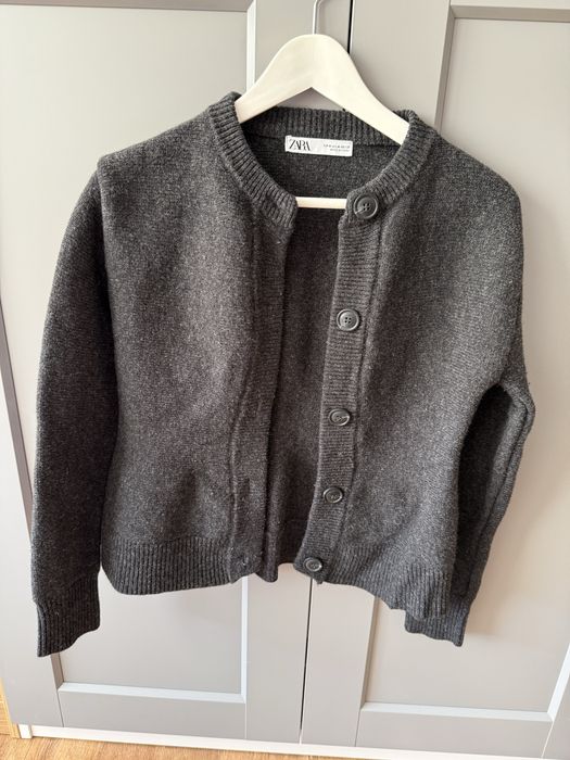 Kardigan wełna 100% Zara M