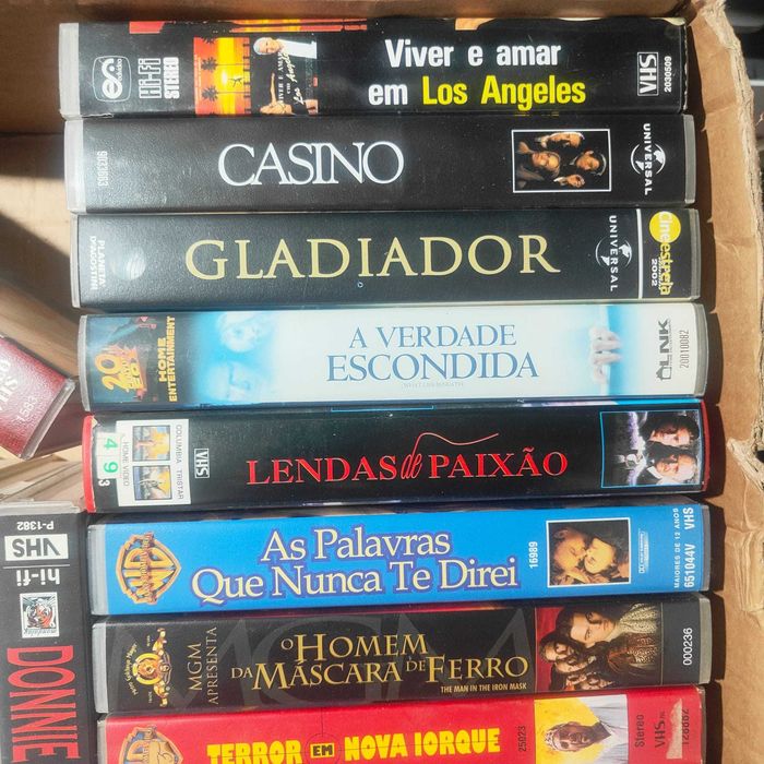 Lote Vhs 12 - Ver lista Abaixo - PROMOÇÂO 1 €