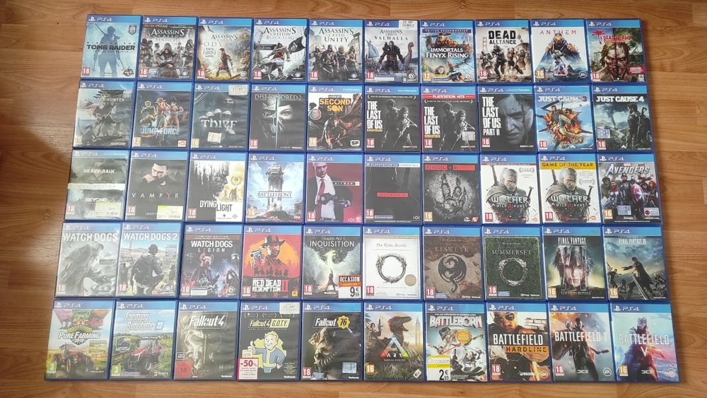 Jogos PlayStation 4, PS5, switch e Xbox One