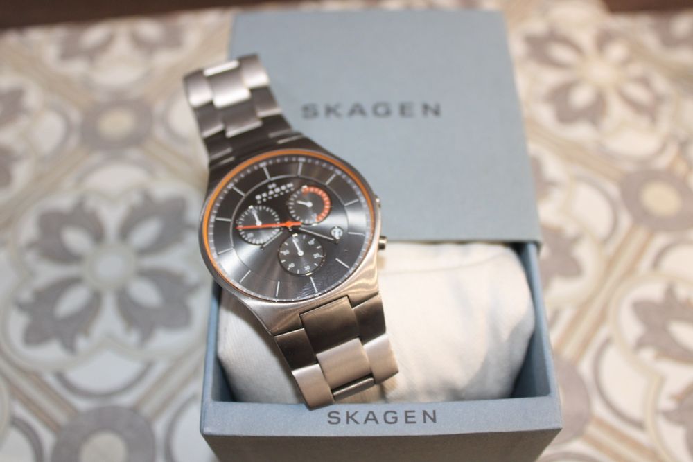 Zegarek męski SKAGEN SKW6076 titanium