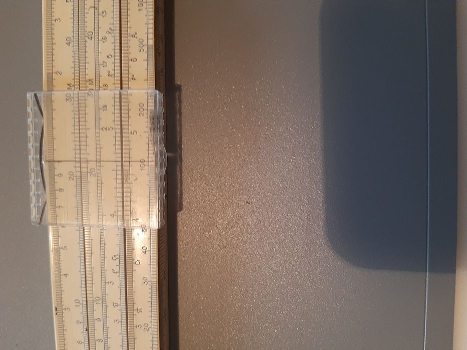 Логорефмическая линейка времен союза