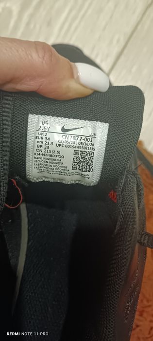 Дитячі кроси 34розмір Nike
