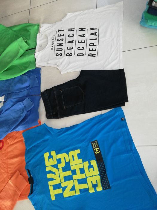 Paka, zestaw ubrań młodzieżowych, męskich, chłopięcych rozm. L