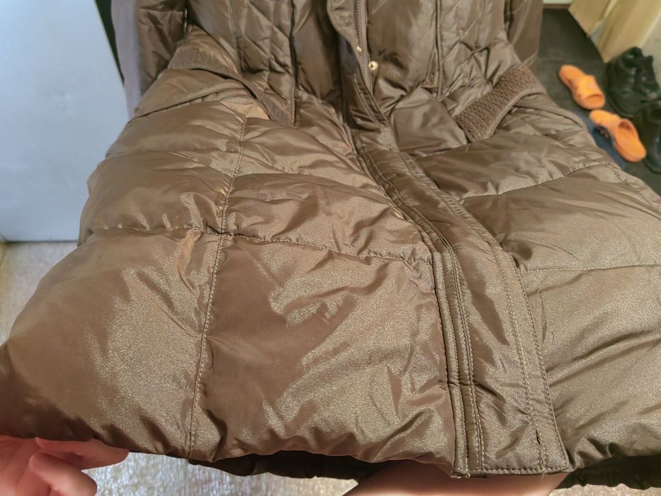 Пуховик  на  зиму