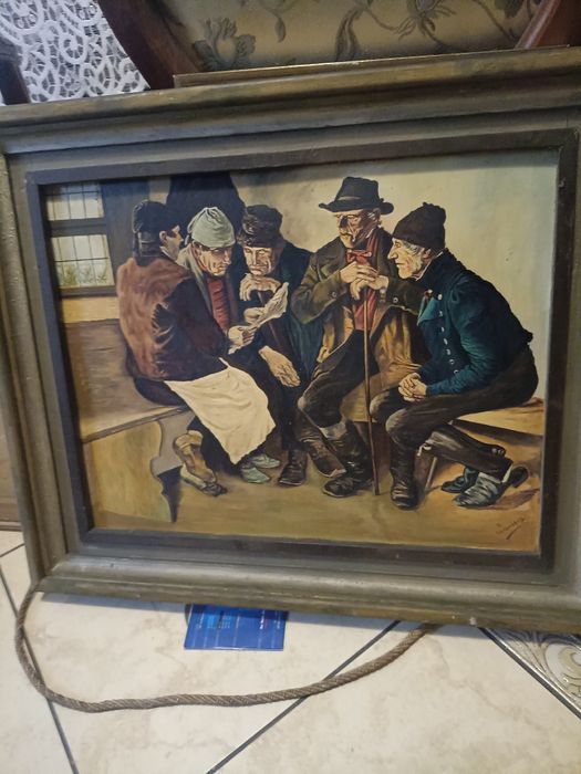 Obraz olejny super stan