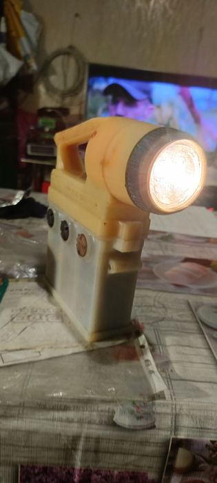 Фонарик шахтёрский  б/у