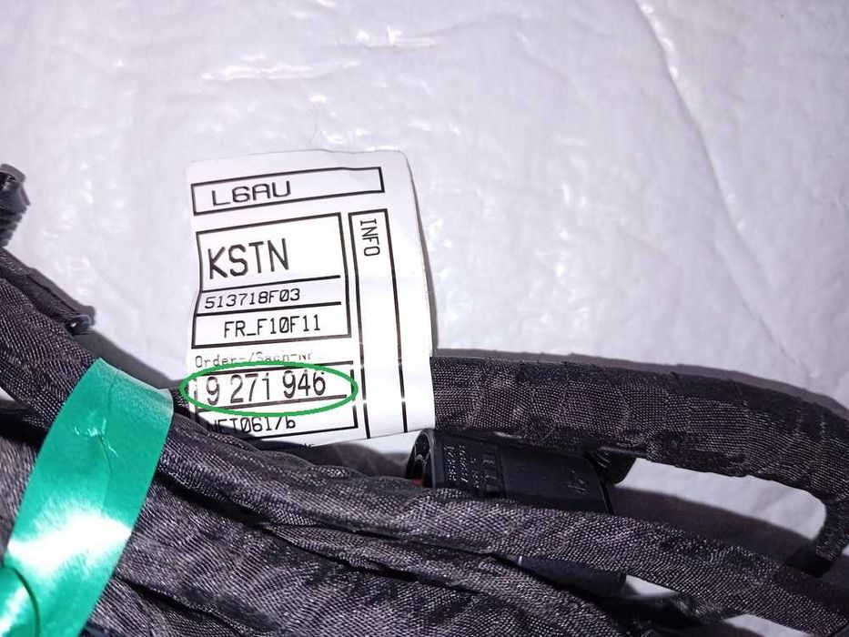 Instalacja przód Night Vision  Seria: 5' F10  F11  nr. mag 1/080