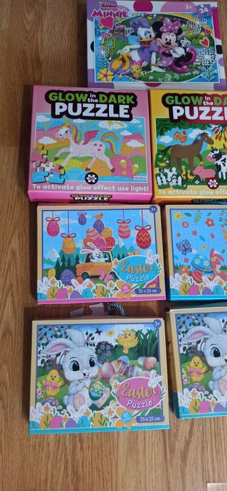 Zestaw puzzli dla dziecka  9 szt.