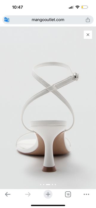 Босоніжки mango нові