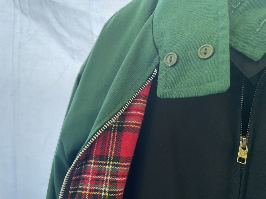Zielona Harringtonka (Harrington Jacket) Made in England