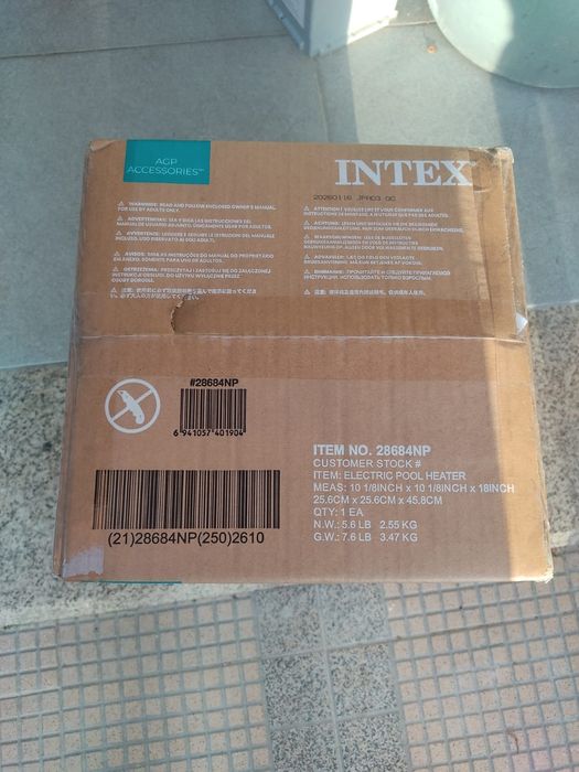 Vendo motor de aquecimentode Piscina Intex novo