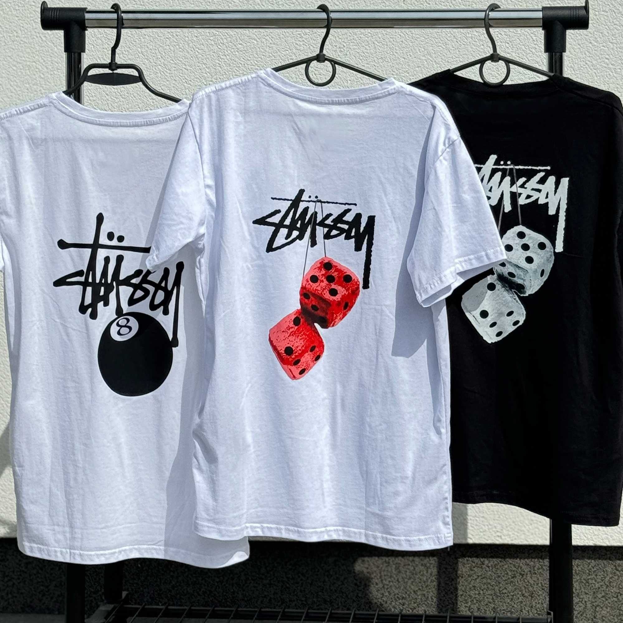 STUSSY Футболка - Стуси Різні лого - Big Logo COTTON 100'% (Бавовна ...