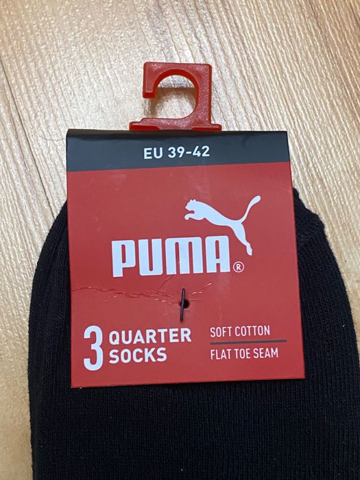 Puma Quarter Soft Cotton Socks 39-42